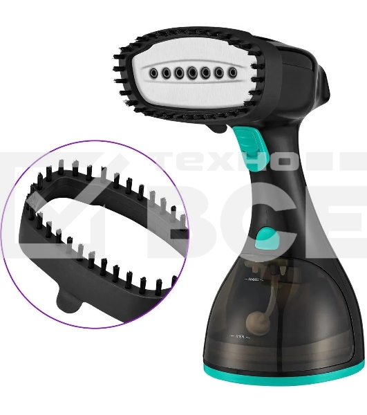 Ручной отпариватель Kitfort KT-9121-3 черно-бирюзовый