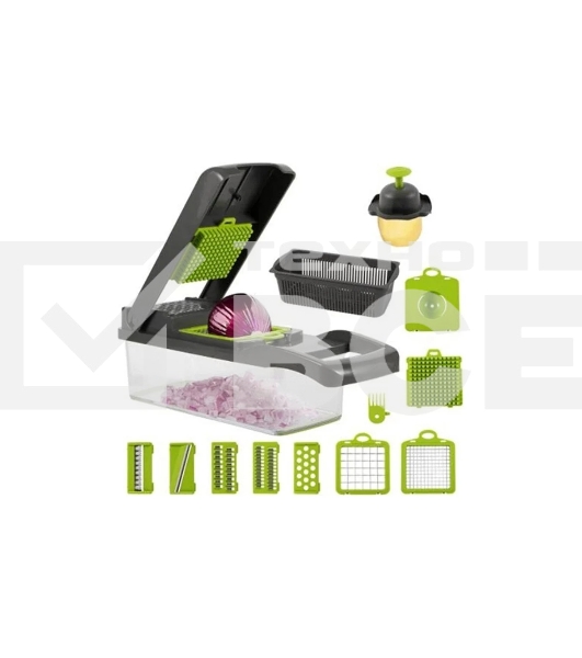 Овощерезка с контейнером LEONORD TALENTIERT, 14 в 1 (105041)