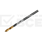 Сверло по металлу Denzel 2,5 мм, HSS-Tin, Golden Tip, 10 шт., фото6