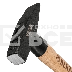 Молоток слесарный Denzel 400 г, кованый квадратный боек, буковая рукоятка, фото4