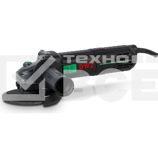 Угловая шлифовальная машина DWT WSP07-125 Q /750 Вт/до 11 000 об.в мин/125 мм/морозостойкий кабель/черный (WSP07-125 Q)