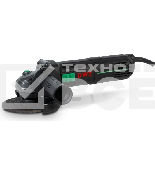 Угловая шлифовальная машина DWT WSP07-125 Q /750 Вт/до 11 000 об.в мин/125 мм/морозостойкий кабель/черный (WSP07-125 Q)