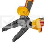 Плоскогубцы комбинированные Denzel диэлектрические трехкомпонентные рукоятки до 1000 В, 165 мм, фото8