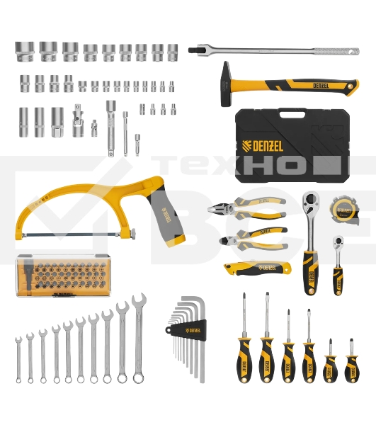 Набор инструментов Denzel 1/2