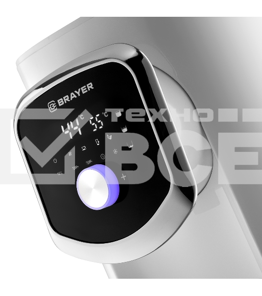 Термопот BRAYER BR1093WH, 1200Вт, 5л, LED-дисплей, автоотключение при отсутствии воды