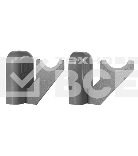 Комплект настенных регулируемых кронштейнов Royal Thermo Design 80, серебристые