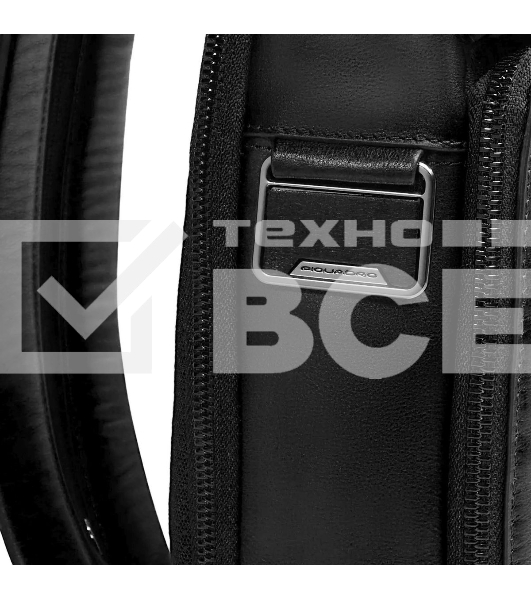 Рюкзак слинг мужской Piquadro Philip CA6790W136/N черный кожа