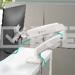 Кронштейн (держатель) ONKRON G80 для монитора 13'-32' дюймов настольный, белый, фото7