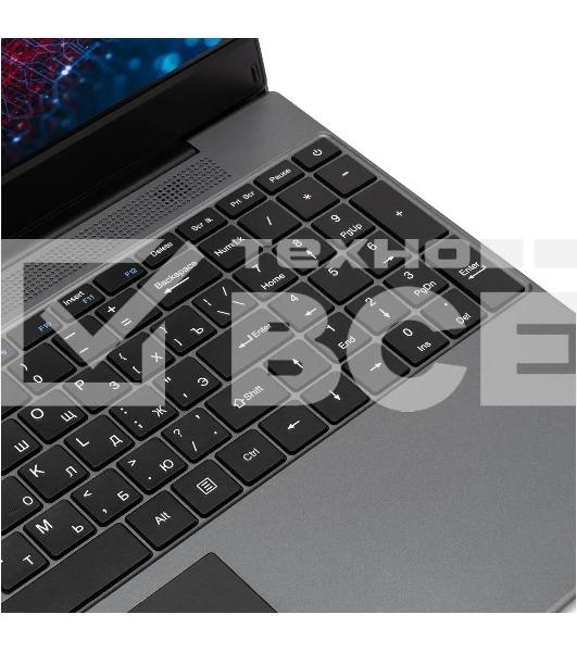 Ноутбук IRU Tactio 15PHR Ryzen 5 7430U 8Gb SSD256Gb AMD Radeon Graphics 15.6' IPS FHD (1920x1080) Windows 11 Pro 64 black WiFi BT Cam 4000mAh (2150145)