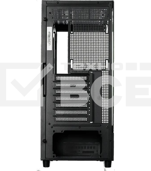 Корпус PcCooler C3Q500 BK черный без БП ATX 9x120мм 5x140мм 2xUSB3.0 audio bott PSU