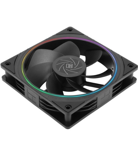 Кулер для корпуса Thermalright TL-S12R Reverse (120x120x25mm, 4-pin PWM, ARGB, 47.6CFM, 23.2dBA, 1500RPM, черный)
