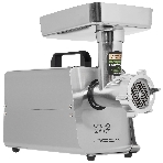 Мясорубка электрическая HOLT HT-MG-010 серый металлик, 3300 Вт, 3.5 кг/мин, реверс, насадки - 4, фото 1