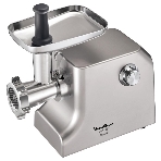 Мясорубка электрическая Moulinex ME858D32 серебристый, 2100 Вт, 5.5 кг/мин, реверс, защита от перегрузки, насадки - 8, фото5