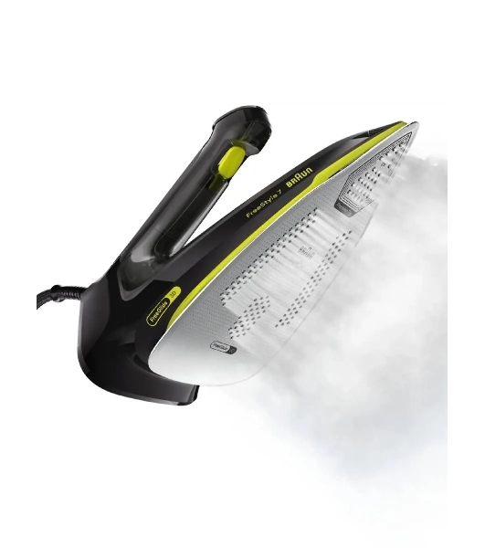 Утюг Braun FI7255GR черный/зеленый, 2000 Вт, 55 г/мин, 240 г/мин, 350 мл