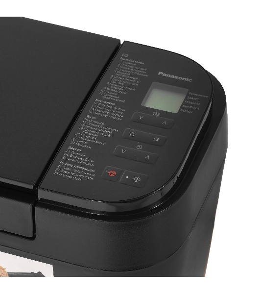 Хлебопечка Panasonic SD-R2530KTS черный, 550 Вт, 1.1 кг, 28 программ