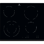Электрическая варочная поверхность Electrolux EHF6241FOK, 4 конфорки, с зоной расширения, стеклокерамика, 6400 Вт, фото 1