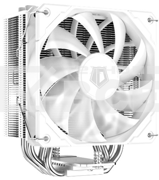 Кулер ID-COOLING SE-224-XTS белый 120мм алюминий+медь 1500rpm 29db 4-pin 220W 151мм