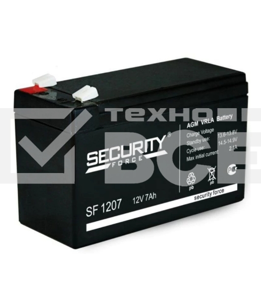 Батарея Delta Security Force SF 1207 (12V 7Ah)