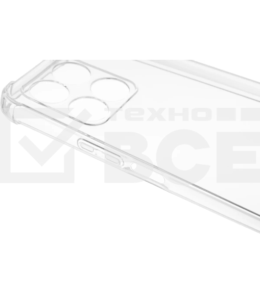 Чехол (клип-кейс) BoraSCO для Honor X6a 72472 прозрачный