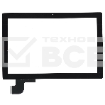 Сенсорное стекло (тачскрин) для Lenovo Miix 520-12IKB, черное, фото 1