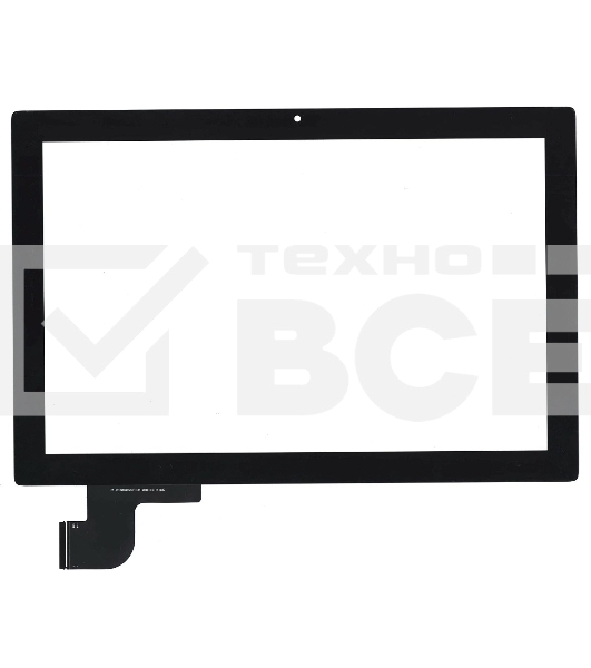Сенсорное стекло (тачскрин) для Lenovo Miix 520-12IKB, черное