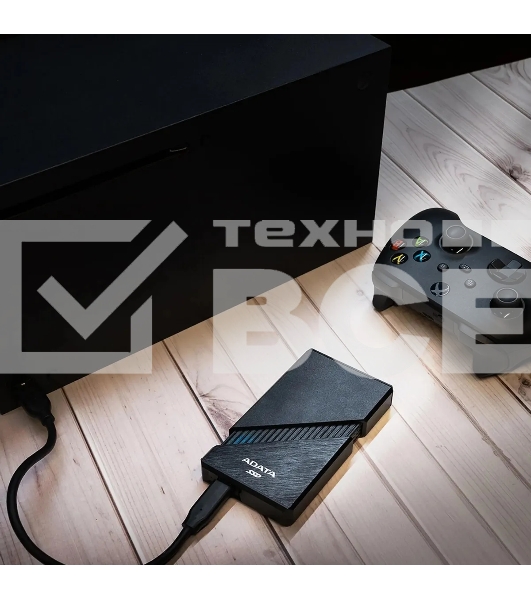 Накопитель SSD ADATA USB-C 1TB EXT. BLACK SE920-1TCBK