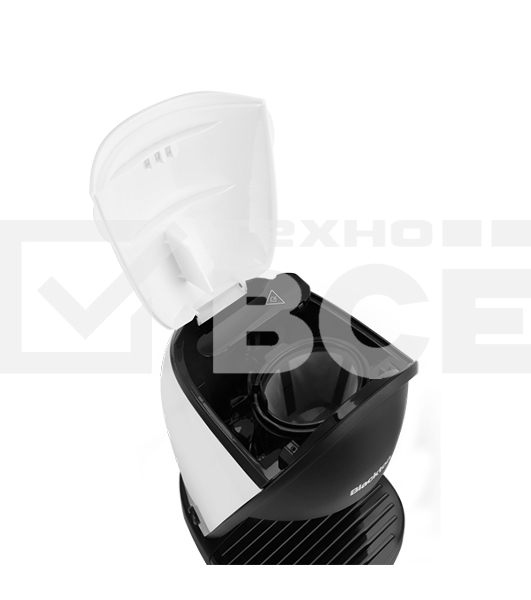 Кофеварка капельная Blackton Bt CM1113 белый/черный, исп. кофе - молотый, 0.3 л, 450 Вт.