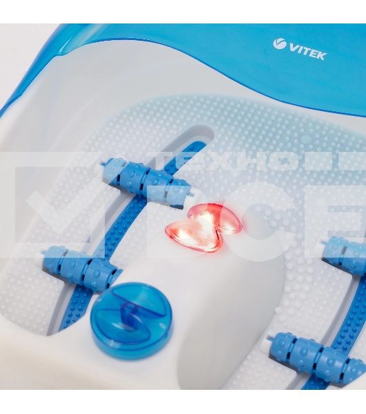 Гидромассажная ванночка для ног Vitek VT-1798 белый/синий