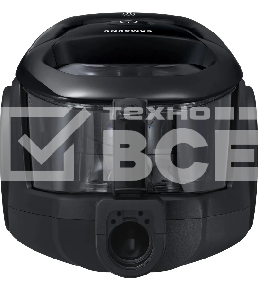 Пылесос Samsung VC18M31C0HG/EV черный, 380/1800 Вт, уборка сухая, пылесборник контейнер 2 л