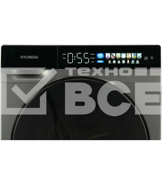 Стиральная машина Hyundai WFE9230 Dark Gray серый, загр. фронтальная макс.: 10 кг 1200 об/мин класс: А+++