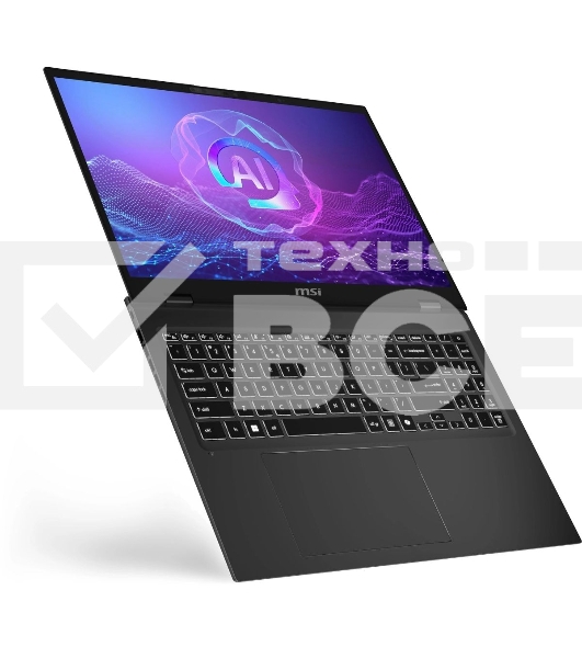 Ноутбук MSI Prestige 16 AI+ Evo B2VMG-032RU серый 9S7-15A341-032 Core Ultra 9 288V 32Gb SSD1Tb Intel Arc 140V 16