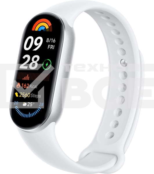 Фитнес трекер Xiaomi Smart Band 9 Glacier серебристый / серебристый