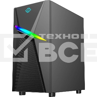 Компьютер IRU Corp 715 TWR i5 12600K (3.7) 16Gb SSD1Tb RTX4060 8Gb Free DOS GbitEth 650W черный (2068590)