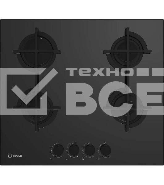 Газовая варочная поверхность Indesit INGT 61 SCC/BK