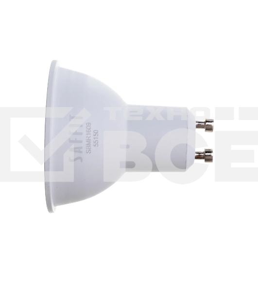 Лампа светодиодная SAFFIT SBMR1609 (55150) 9 вт 230в GU10 дневной