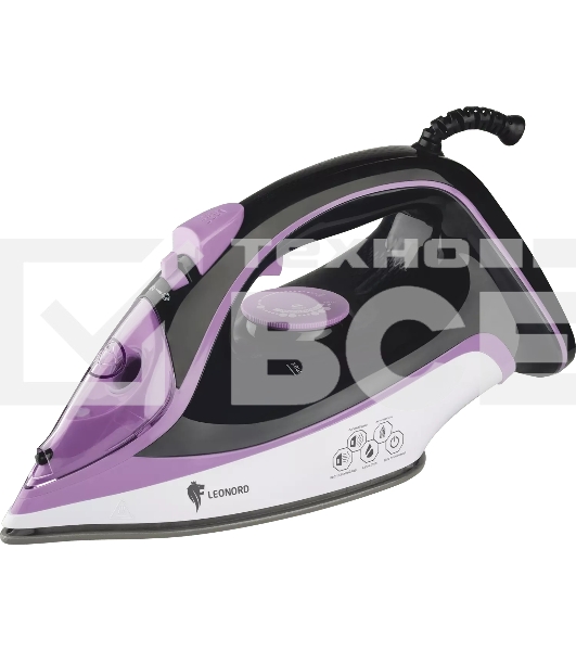 Утюг LEONORD LE-1804 фиолетовый