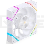 Вентилятор для корпуса JONSBO HF2-120WR Reverse (120x120x25мм, 4-pin PWM, ARGb, 63.3CFM, 29.5dBA, 2200RPM, белый), фото7