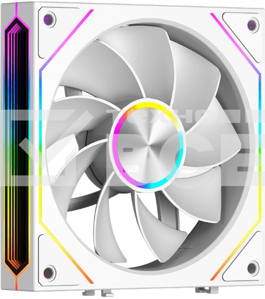 Вентилятор для корпуса PcCooler F3 X120 WH ARGb 120х120x25 белый 4-pin (F3X120-WHAC112-GL) Ret