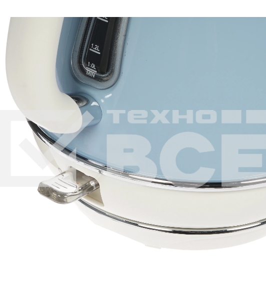 Чайник электрический Ariete Vintage 2869/05 2000 Вт, 1.7 л, голубой