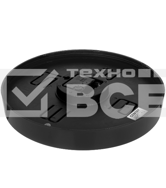 Часы настенные Centek СТ-7101 White 30 см диам., круг, объемные цифры, плавный ход