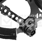 Щиток защитный лицевой (маска сварщика) Denzel F8, см. окно 100х50, Real Color, DIN 4-8/9-13, фото14