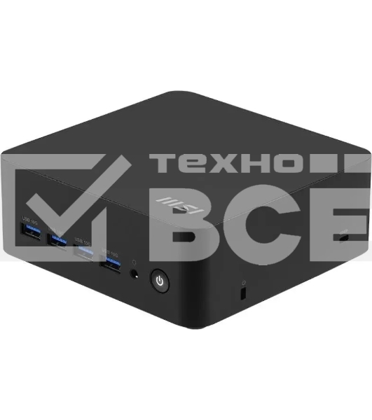 Неттоп MSI Cubi Z AI 8M-026BRU Ryzen 9 8945HS (4) 780M CR без ОС WiFi BT 120W (936-B03231-026)