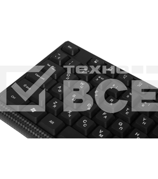 Комплект клавиатура + мышка Defender LINE C-511 RU черный