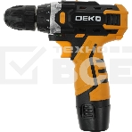 Дрель-шуруповерт аккумуляторная Deko DKCD12FU-Li SET3, 12В, 2АКБ, Кейс, фото14