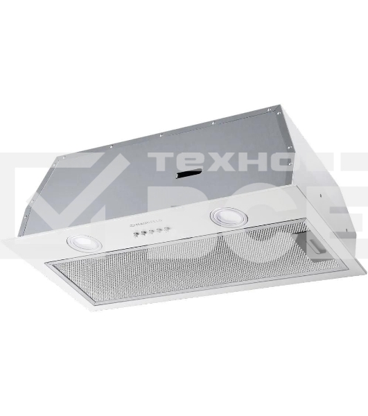 Вытяжка встраиваемая Maunfeld THAMES 601PM белый, 60 см, 850 куб. м/ч, 44 дБ