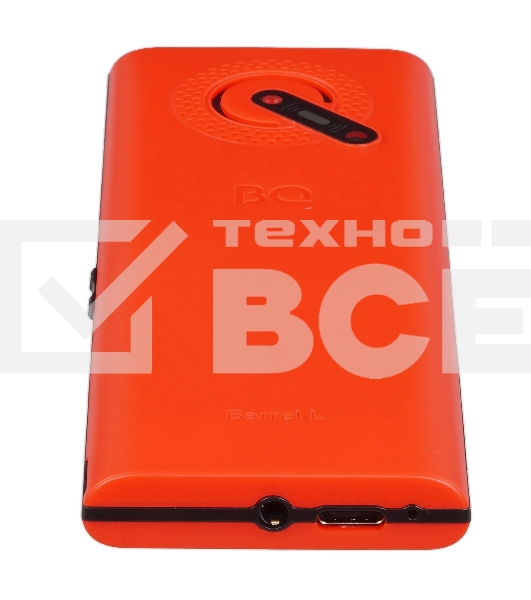 Мобильный телефон BQ 2458 Barrel L красный/черный