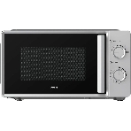 Микроволновая печь OASIS MW-70RS серебристый, 20 л, 700 Вт, переключатели — поворотный механизм, фото 1