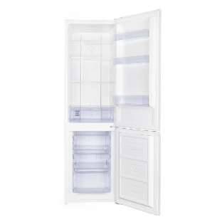 Холодильник Kraft KF-NF291W белый двухкамерный 201/61л морозилка снизу, No Frost