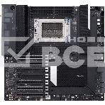 Материнская плата ASUS Pro WS WRX80E-SAGE SE WIFI II, sWRX8, AMD WRX80, 8xDDR4, 8xSATA, 3xM.2, 7xPCI-E 4.0 x16, 2xRJ-45 10Gb, 8xUSB 3.2 Gen 2, 1xUSB 3.2 Gen 2, 1xUSB 3.2 Gen 2x2, 5x3.5 мм, 7.1, E-ATX, фото 1