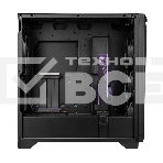 Компьютерный корпус MSI MPG GUNGNIR 300P AIRFLOW Midi Tower, EATX, 2xUSB 3.2 Gen 1, 1xUSB 3.2 Gen2 Type-C, 4x120мм PWM black Fan, 1x80мм Fan, 2x 6015 Fan, MPG PCI-E 4.0 X16 RISER CABLE, Tempered Glass Window, фото3